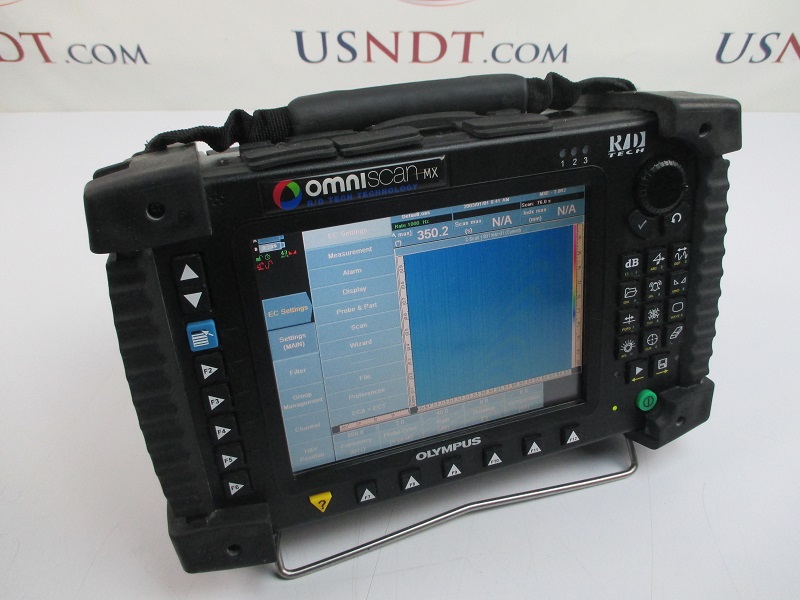 Olympus Omniscan MX ECA432 Phased Array Eddy Current Flaw Instrument