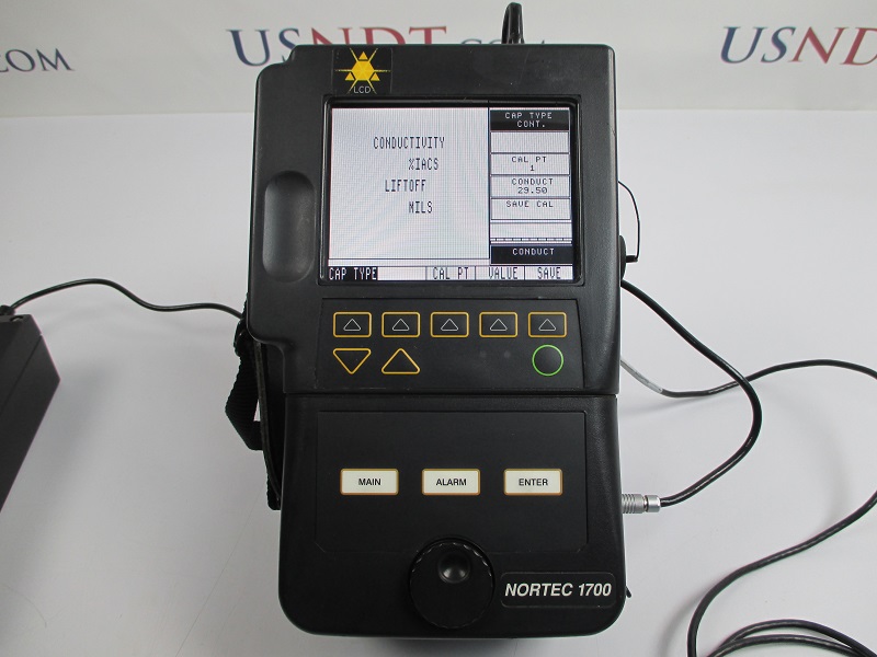 Olympus Staveley Nortec 1700 Eddy Current Conductivity Meter USNDT, Inc.