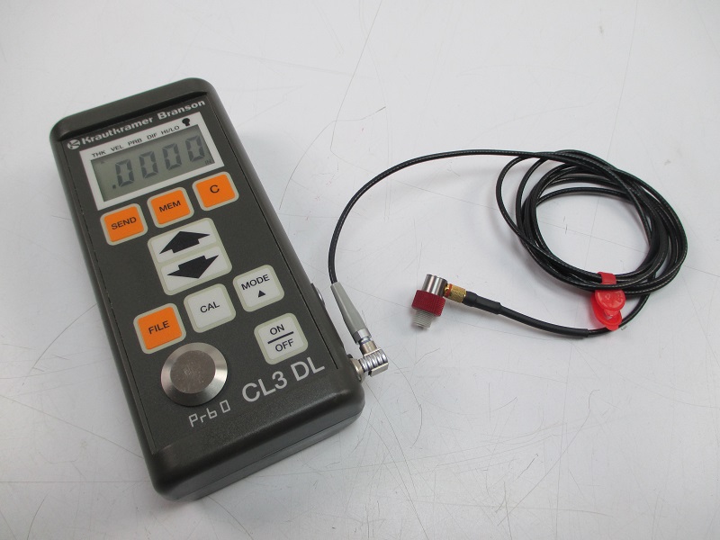 GE Inspection Technologies CL3 Ultrasonic Thickness Gauge USNDT, Inc.