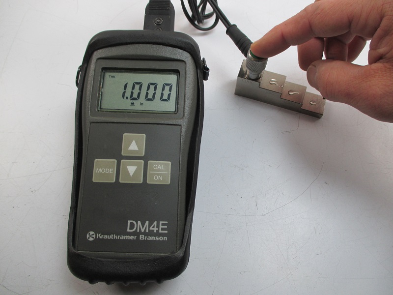 GE Inspections Krautkramer DM4E Ultrasonic Thickness Gauge USNDT, Inc.