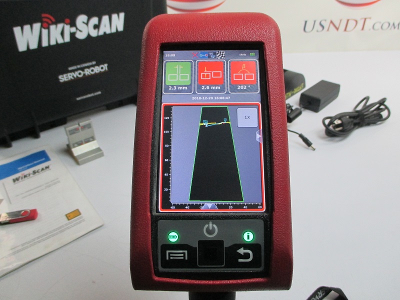 Servo Robot WikkiScan Portable Weld Inspection System USNDT, Inc.