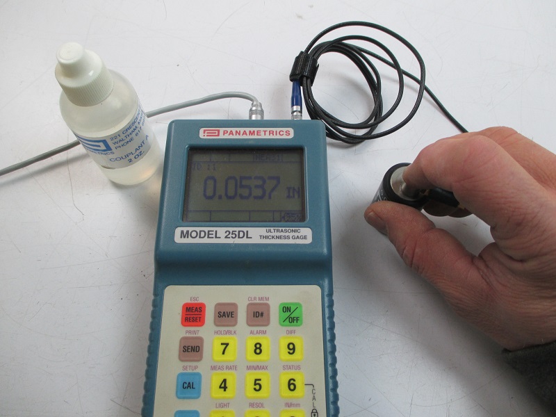 Olympus 25 DL Ultrasonic Thickness Gauge USNDT, Inc.