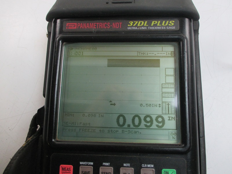 Olympus 37 DL Plus Ultrasonic Thickness Gauge - USNDT, Inc.