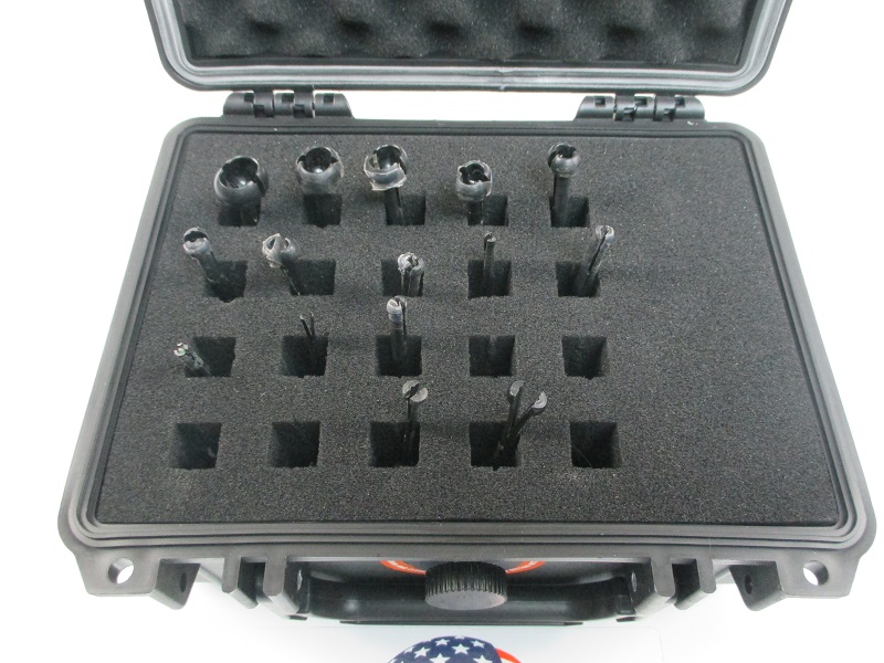 Olympus Sub Series Eddy Current Rotating Bolt Hole Scanner Probe Set