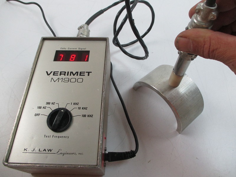 KJ Law M 1900 Eddy Current Conductivity Meter USNDT, Inc.