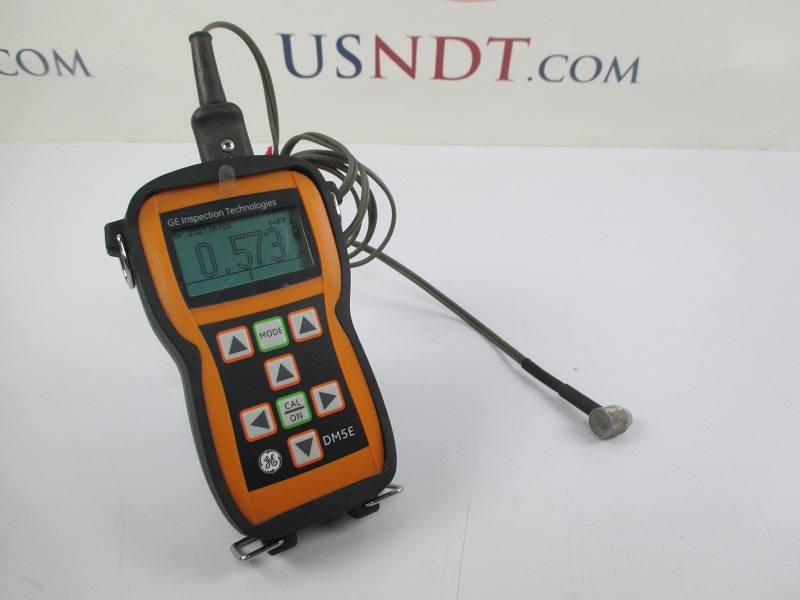 GE Inspections Technologies DM5E DL Ultrasonic Thickness Tester USNDT
