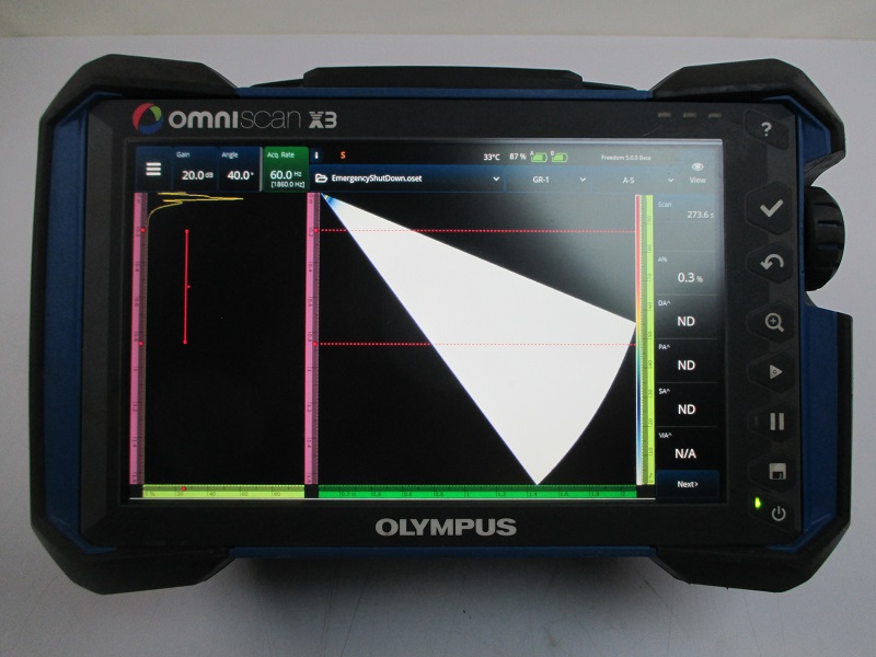 Olympus Omniscan X3 32:128 PR Ultrasonic Flaw Detector - USNDT, Inc.