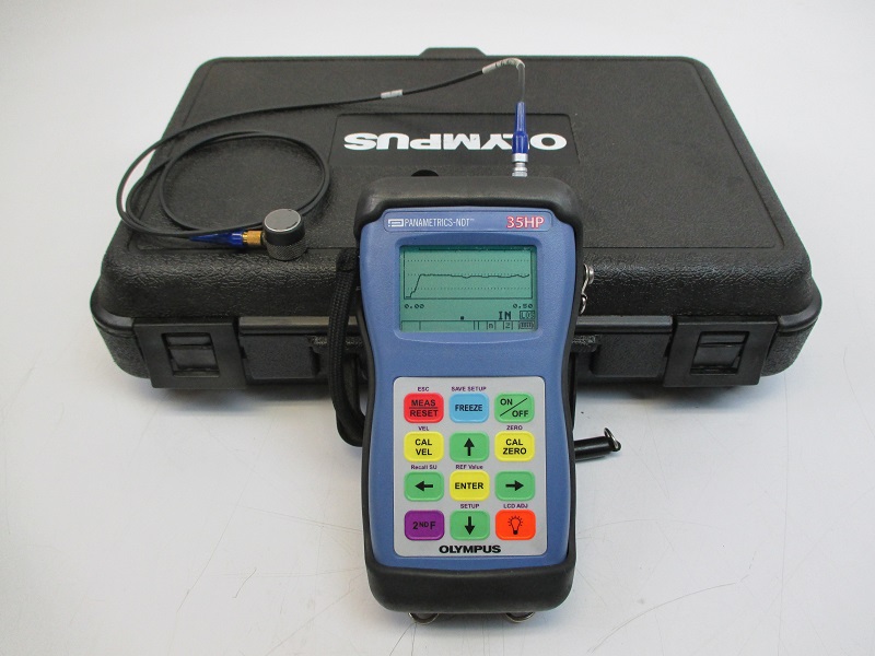 Olympus 35HP Ultrasonic Thickness Gauge USNDT, Inc.