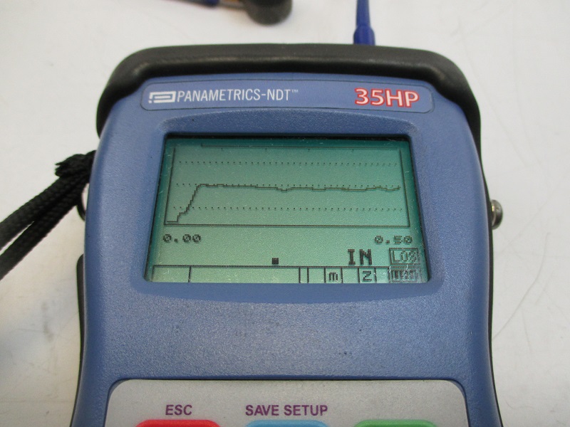 Olympus 35HP Ultrasonic Thickness Gauge USNDT, Inc.