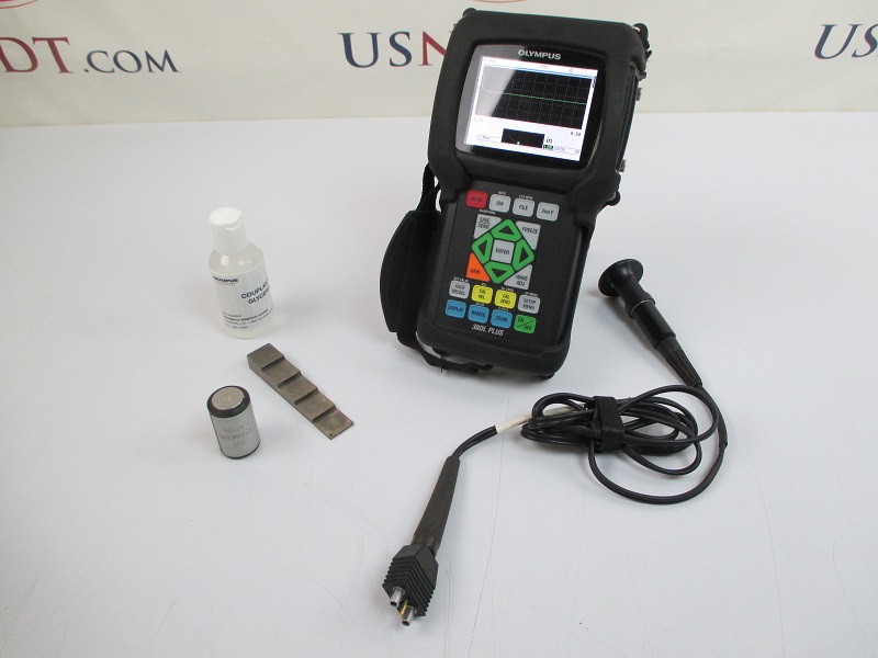 Olympus 38DL Plus Ultrasonic Thickness Gauge USNDT, Inc.