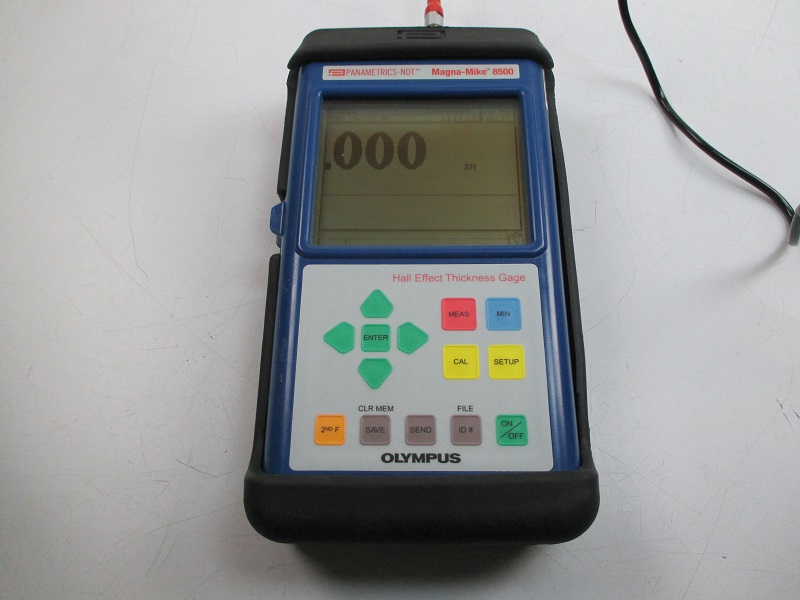 Olympus MagnaMike 8500 Ultrasonic Hall Effect Thickness Gauge USNDT