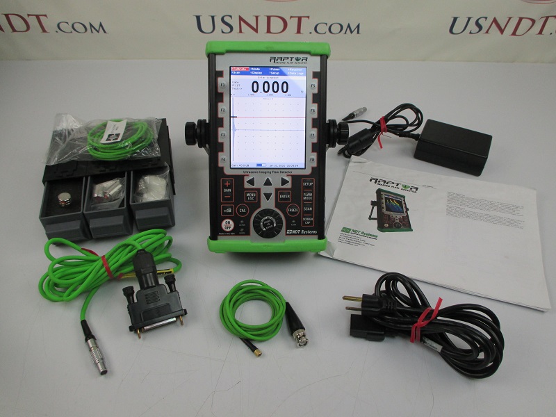 NDT Systems Raptor Ultrasonic Flaw Detector USNDT, Inc.